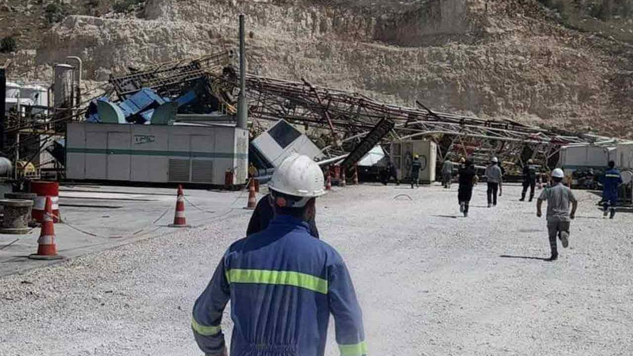 Gabar Dağı’nda petrol sondaj kulesi devrildi! İşçiler kule altında kaldı: 3 yaralı